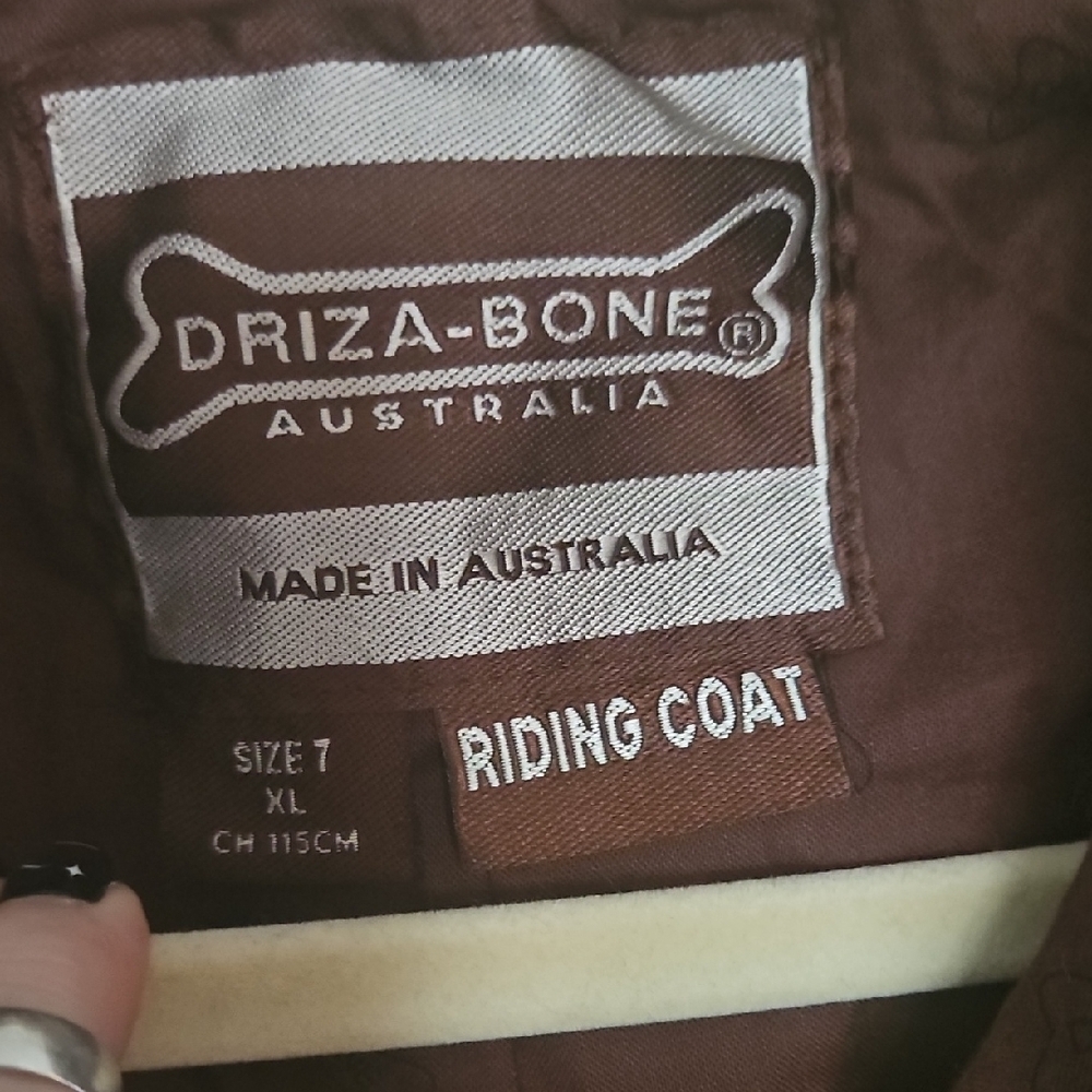 Driza-Bone Black Riding Coat - Picture 5 of 8